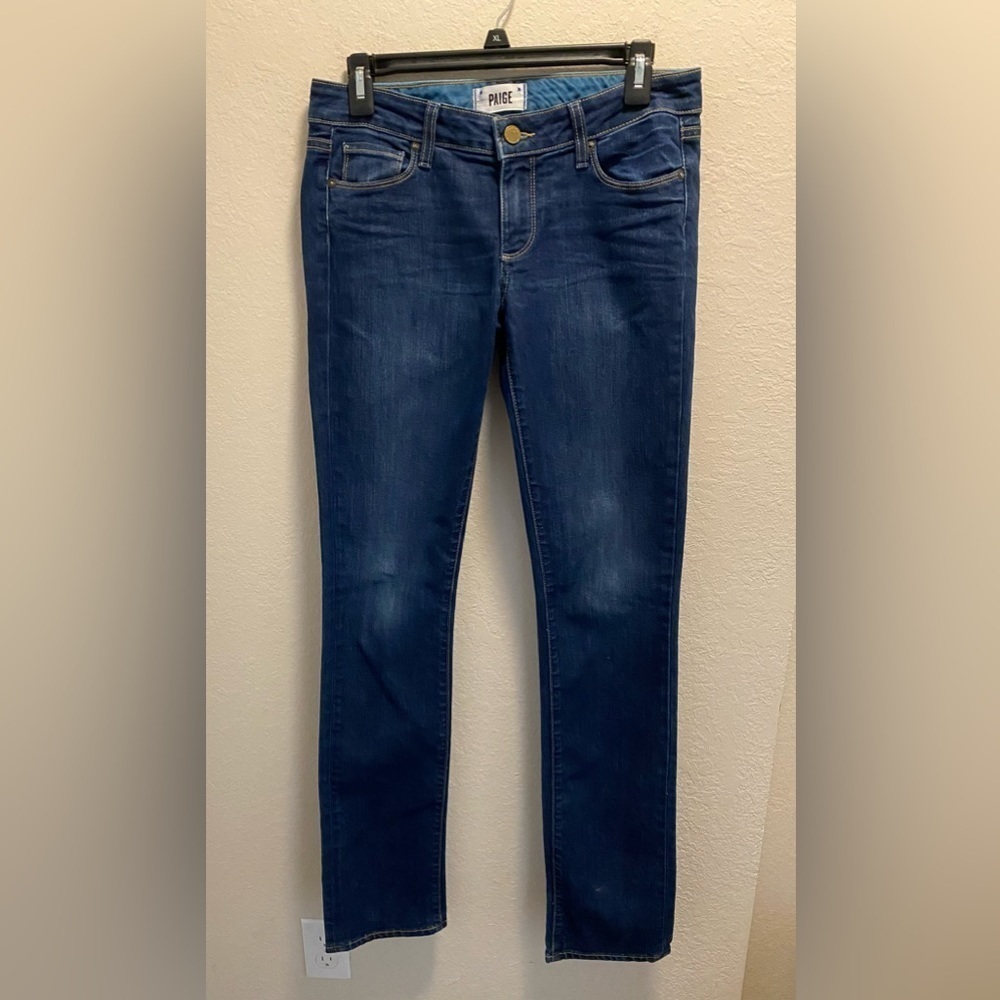 Paige Skyline Straight Leg Jeans